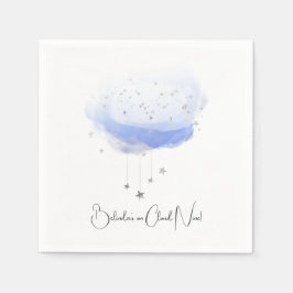 Guardanapo De Papel She’s on Cloud Nine Bridal Shower