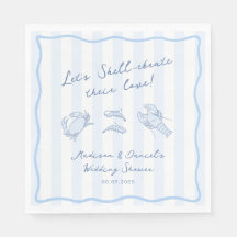 Shell-ebrate Their Love Seafood Wedding Shower