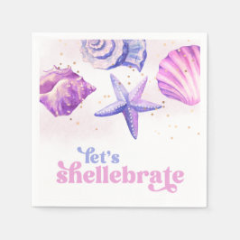Guardanapo De Papel Shellebrate Party Paper Napkins