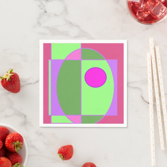 Guardanapo De Papel Sherell Geométrico Cute (Insitu)