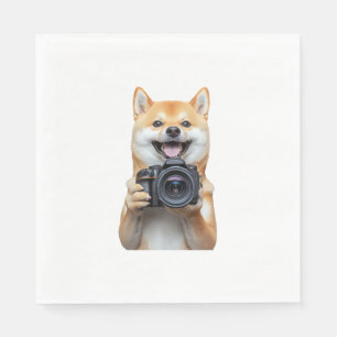 Guardanapo De Papel Shiba Inu