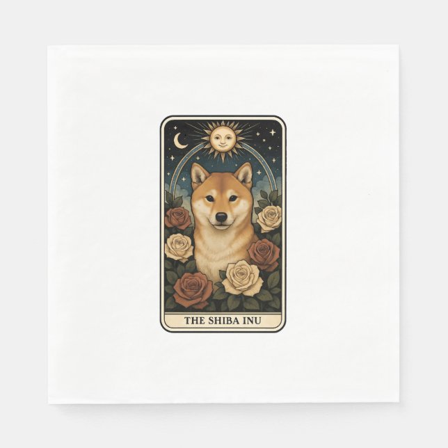 Guardanapo De Papel Shiba Inu (Frente)