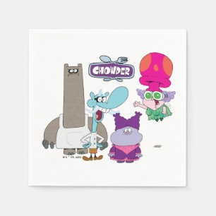 Guardanapo De Papel Shnitzel, Mung, Chowder e Truffles