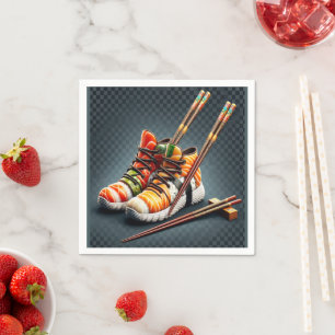 Guardanapo De Papel Shoeshi ME - Sneaker Sushi Único