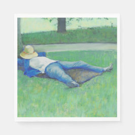 Guardanapo De Papel Siesta (por Gustave Caillebotte)