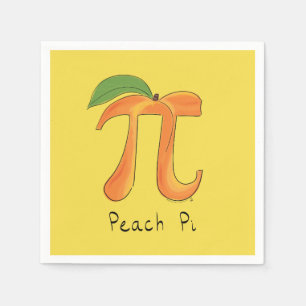 Guardanapo De Papel Símbolo Divertido da Pechincha Pi Matemática
