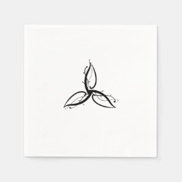 Guardanapo De Papel Símbolo Triquetra Odin Norse Wicca