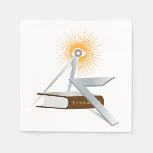 Guardanapo De Papel Símbolos de maçonaria