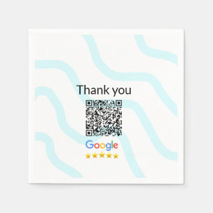 Guardanapo De Papel Simples código q r adicionar logotipo nome de códi