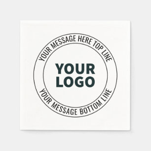 Guardanapo De Papel Simples de substituir com seu logotipo ou imagem