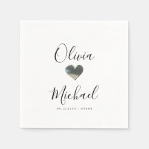 Simples e elegante casal nomes de casamento