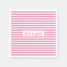 Simples, rosa e tiras brancas