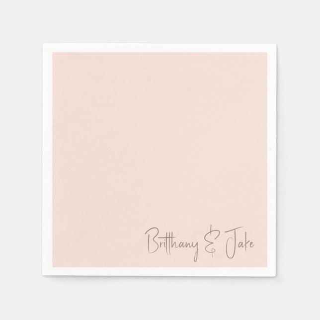 Guardanapo De Papel Simplesmente Escamotear Dourado Script Cocktail II (Frente)