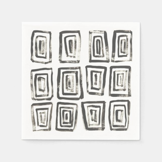 Guardanapo De Papel Sinais mistos IV (Frente)