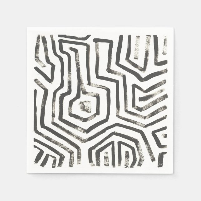 Guardanapo De Papel Sinais mistos V (Frente)