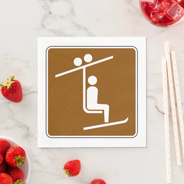 Guardanapo De Papel Sinal de cartazes de cartazes (Criador carregado)