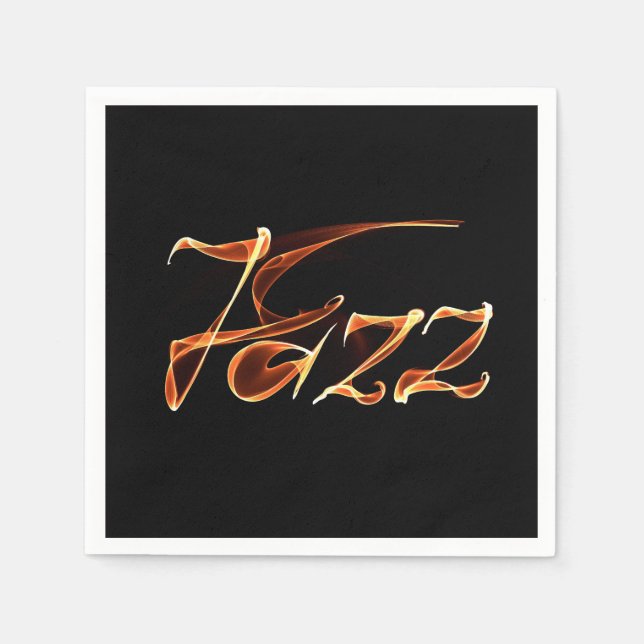 Guardanapo De Papel Sinal de incêndio Jazz (Frente)