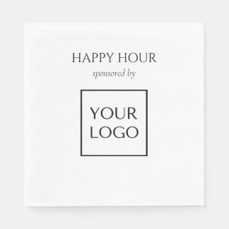Guardanapo De Papel Sinal de patrocinador de evento com logotipo grand