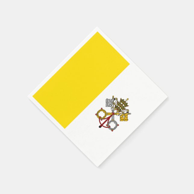 Guardanapo De Papel Sinalizador de Cidade do vaticano (Canto)