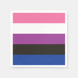 Guardanapo De Papel Sinalizador de Fluido de Gênero