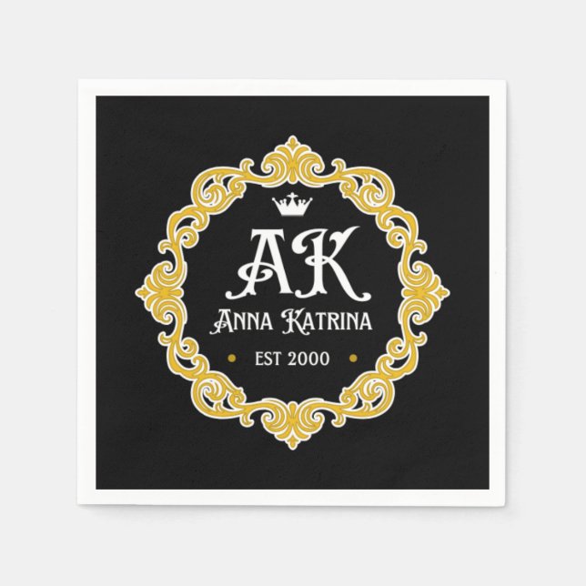 Guardanapo De Papel Sinalizador do Ícone Tommy Hilfiger (Frente)