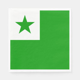 Guardanapo De Papel Sinalizador Esperanto
