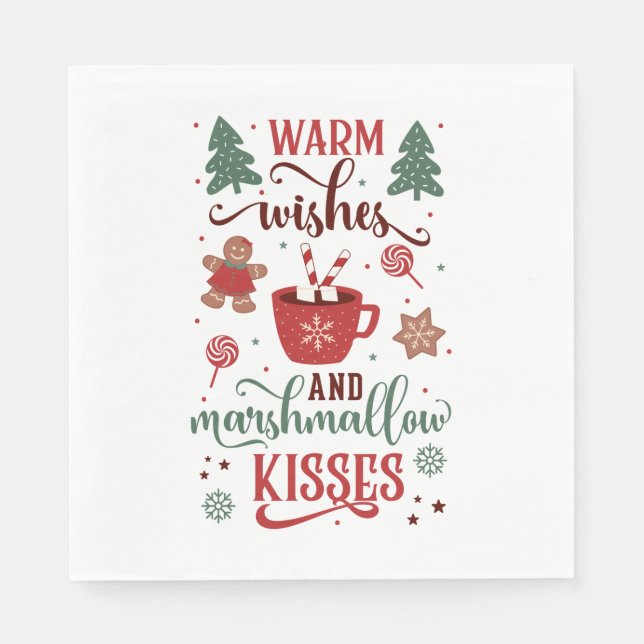 Guardanapo De Papel Sip & Savor the Season's Sweetness (Frente)