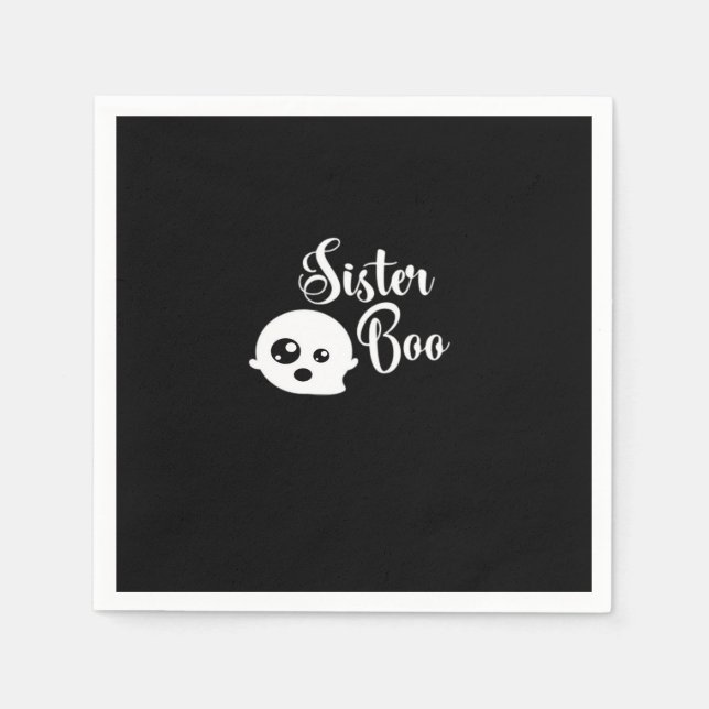 Guardanapo De Papel Sister Boo Halloween (Frente)