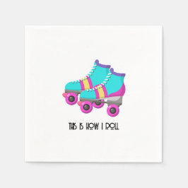 Guardanapo De Papel Skates do cilindro