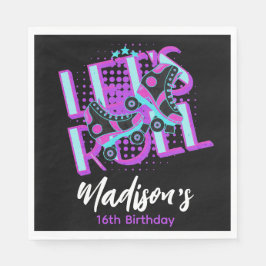 Guardanapo De Papel Skates do cilindro Festa de aniversário do tema Sw