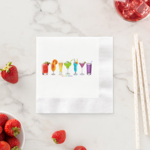 Guardanapo De Papel SlipperyJoe's aplaude coquetéis alcoólicos LGBTQIA