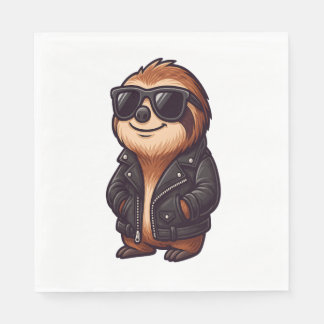 Guardanapo De Papel Sloth Chill Mood