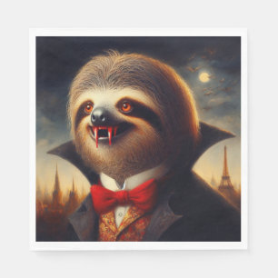 Guardanapo De Papel Sloth Vampire