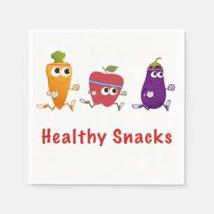 Guardanapo De Papel Snacks saudáveis