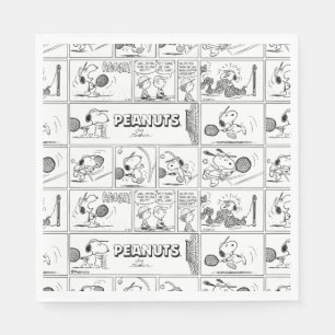 Guardanapo De Papel Snoopy Plays Tênis