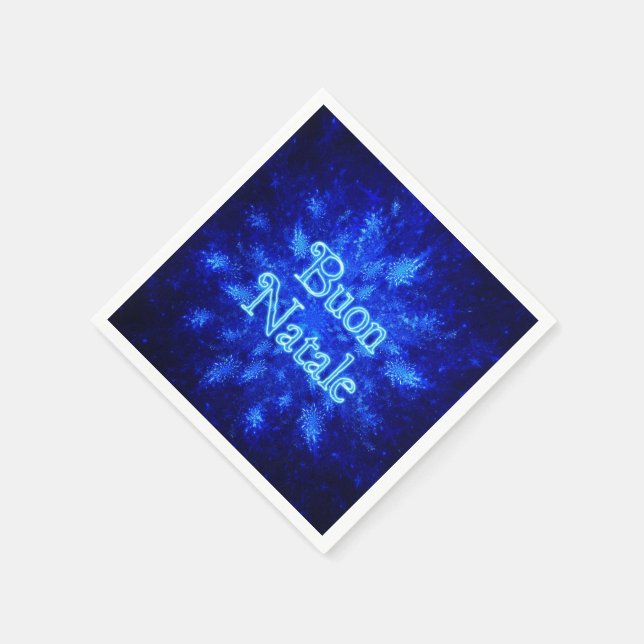 Guardanapo De Papel Snowburst - Buon Natale (Canto)
