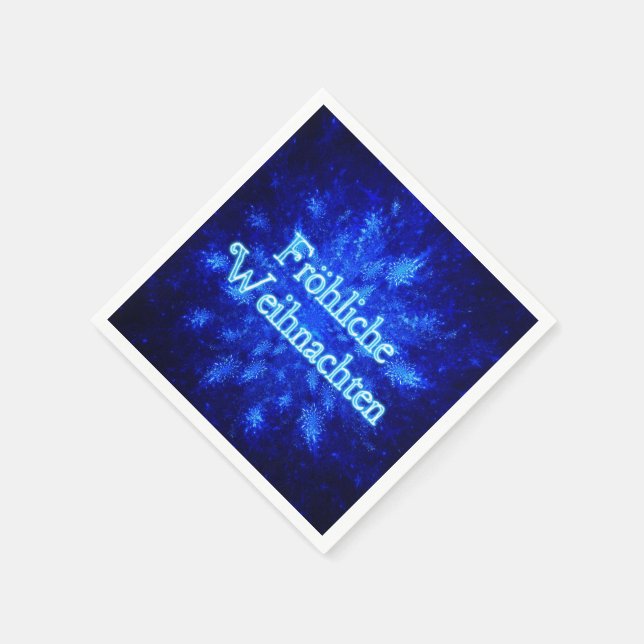 Guardanapo De Papel Snowburst - Froliche Weihnachten (Canto)