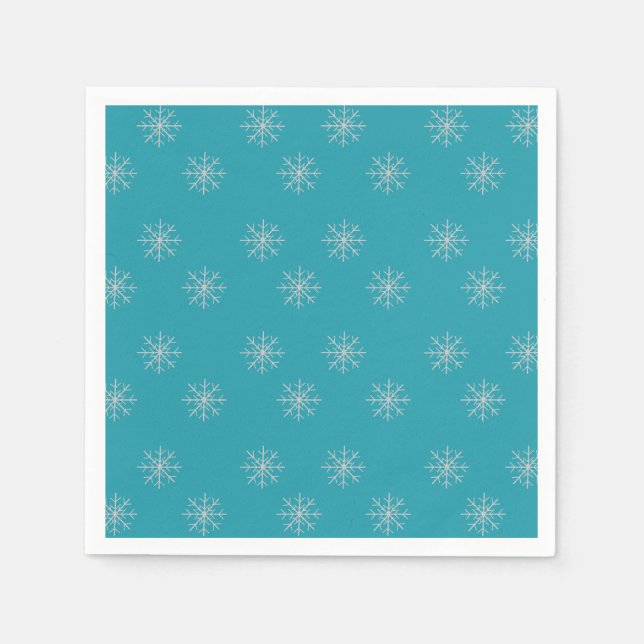 Guardanapo De Papel Snowflake  (Frente)