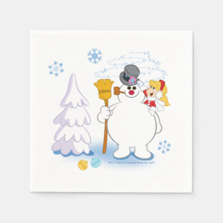 Guardanapo De Papel Snowman™ congelado | Frosty & Karen Winter Diverti