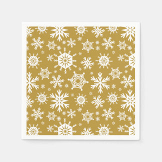 Guardanapo De Papel Snowy Gold