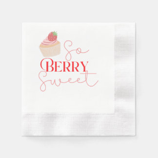 Guardanapo De Papel So Berry Sweet dessert napkin