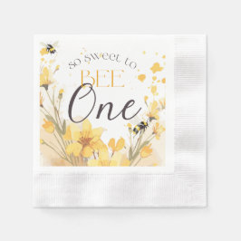 Guardanapo De Papel So Sweet to Bee One