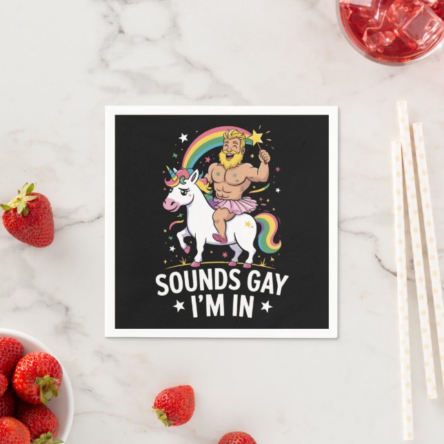 Guardanapo De Papel Soa Gay Im In (Insitu)