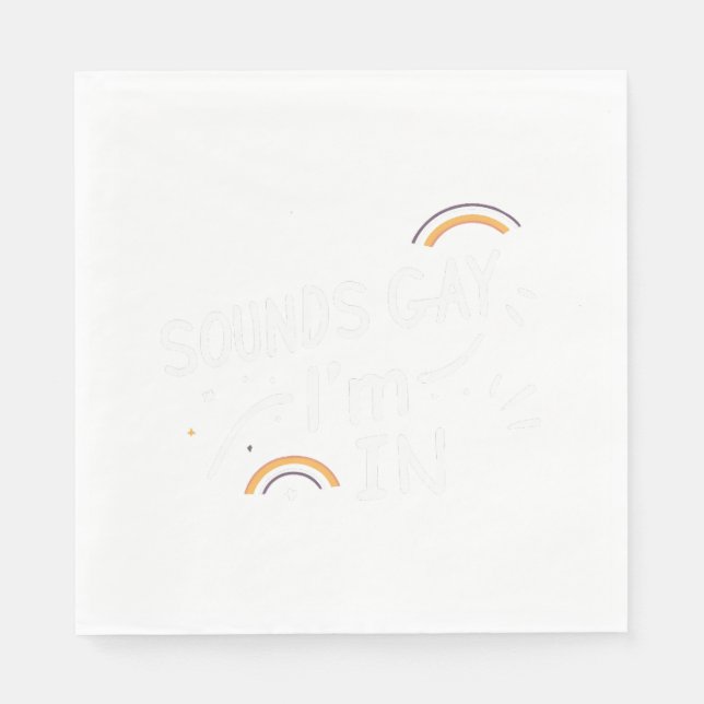 Guardanapo De Papel Soa gay na cópia (Frente)