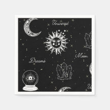 Sob a Lua Celestial Napkins
