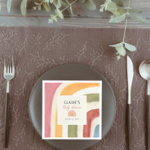 Sob o Chá de fraldas Rainbow Boho