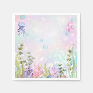 Guardanapo De Papel Sob o Mar Nápoles