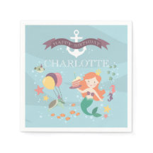 Sob o Partido do Mar Napkins