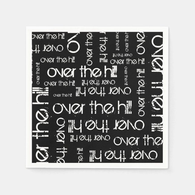 Guardanapo De Papel Sobre o Morro (Frente)