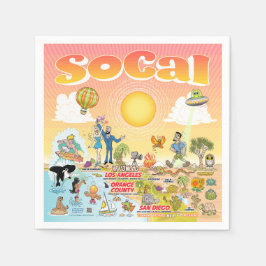 Guardanapo De Papel SoCal Napkins